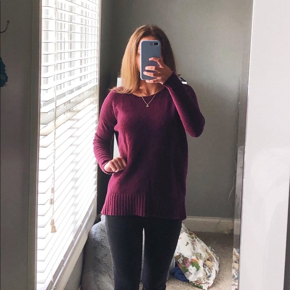 Maroon Sweater